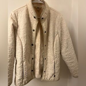 Women's Woolrich Ivory "Quilted" Jacket